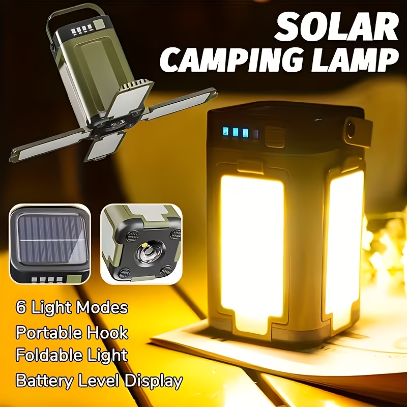 Solar Outdoor Portable Camping - Solar Lamp recension och pris
