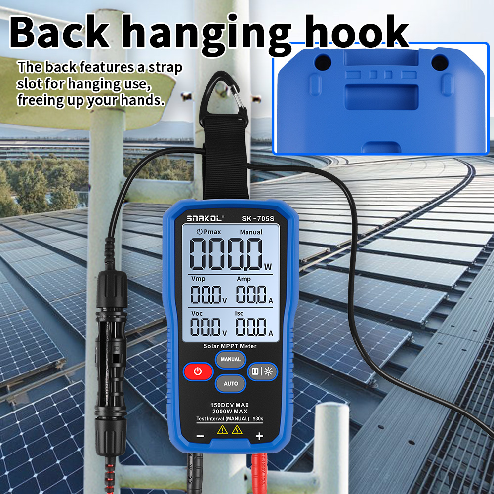 SNAKOL SK-705 Solar Panel Test - Energy Monitor Meter recension och pris