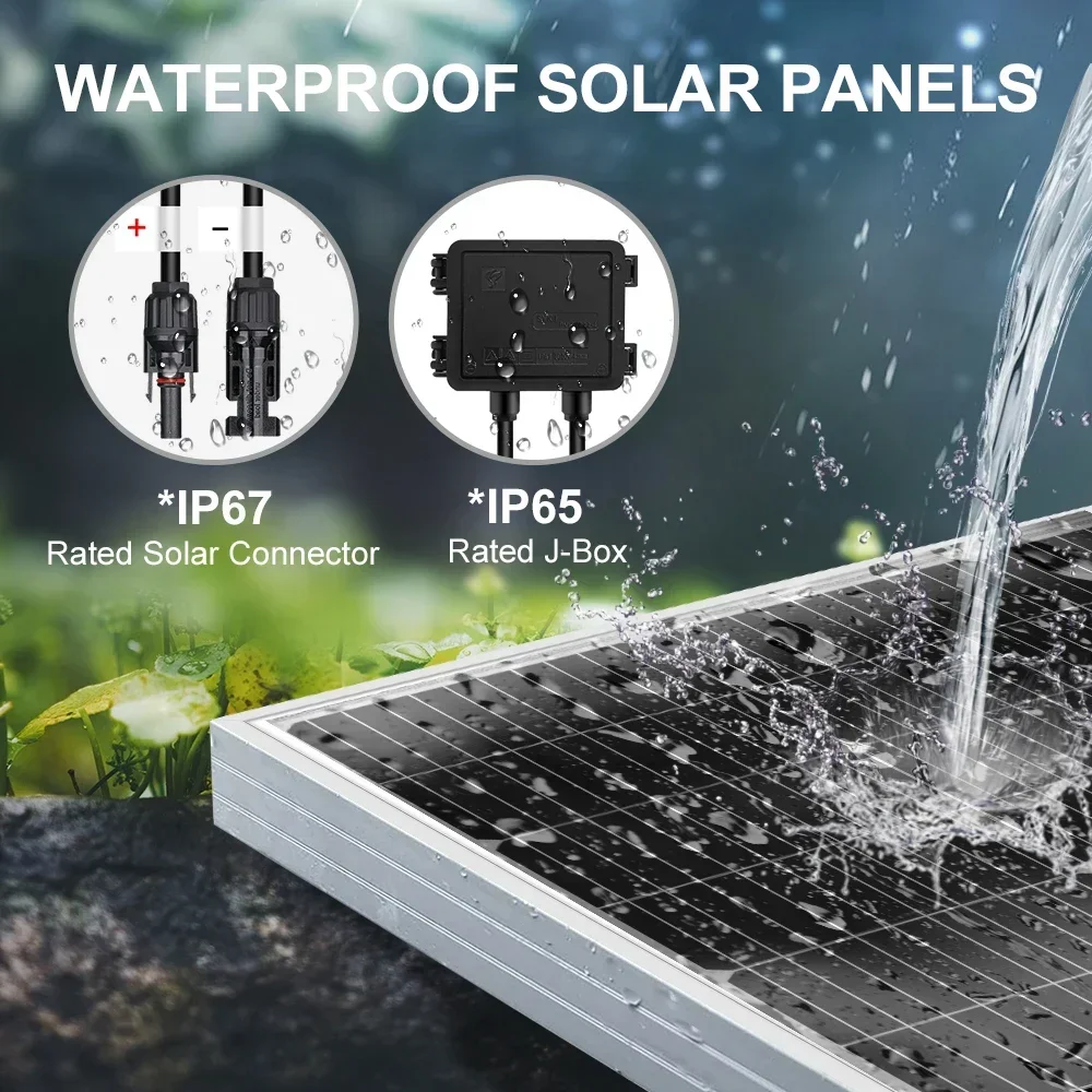 6000W/3000W High-Power Solar P - Solar Panel 200W recension och pris