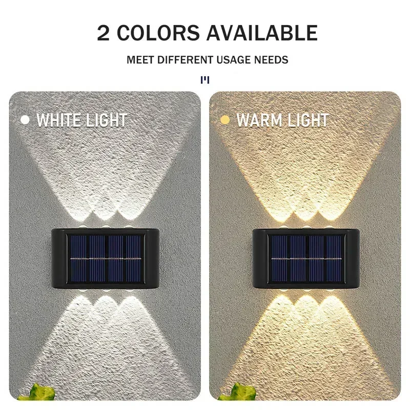COB Solar Wall Lamp Outdoor Wa - Solar Lamp recension och pris