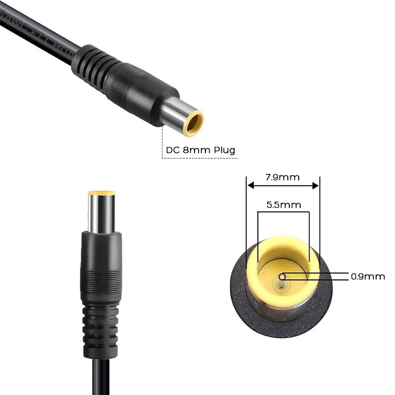 1.5 Meters DC7909(DC8mm) to Ca - Energy Monitor Meter recension och pris