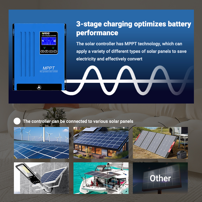 ANENJI MPPT 100A 80A 60A Solar - Charge Controller Solar recension och pris